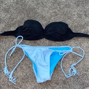 Bathing suit top and bottom